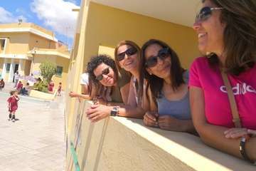 Jornada de convivencia deportiva en El Goro (Foto TA)